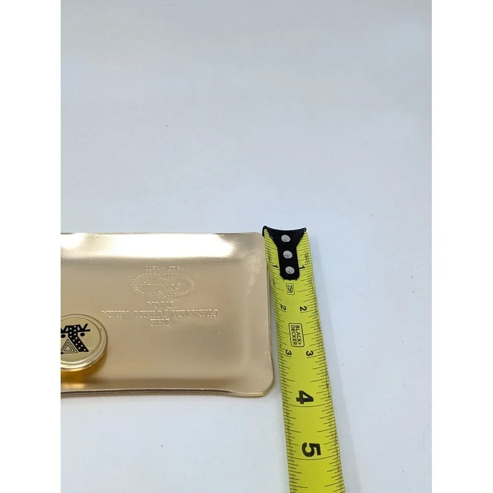 Vintage YMCA Trinket Dish Key‎ Holder Joliet Illinois Chicago Mid Century 70s
